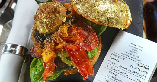 Glamburguer Is Considered The Most Expensive Burger In The World In Chelsea
