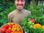 He Has Been Maintaining His Vegetable Garden Independently For Several Years