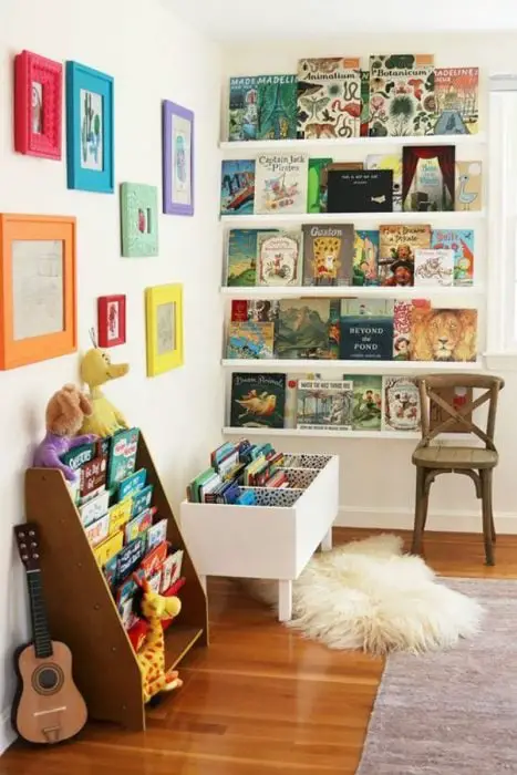 Homemade Baby Bookcase 
