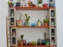 Ideas For Decorating With Cement Shelves With Garden Blocks