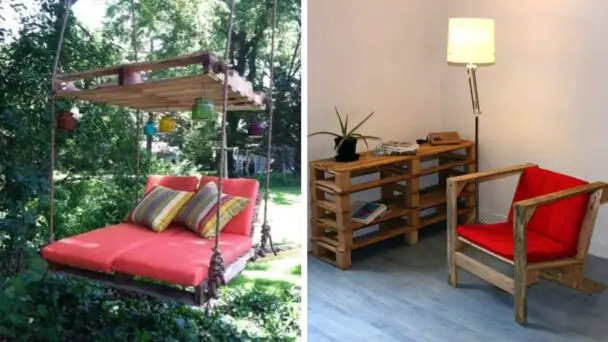 Inexpensive Ideas For Creating Pallet Furniture