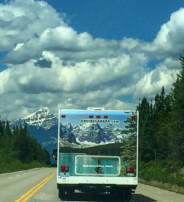 Landscape Mountains Truck