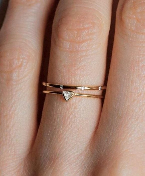 Minimalist Unique Engagement Rings
