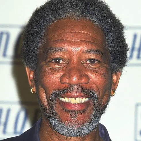 Morgan Freeman Unfixed Dentures