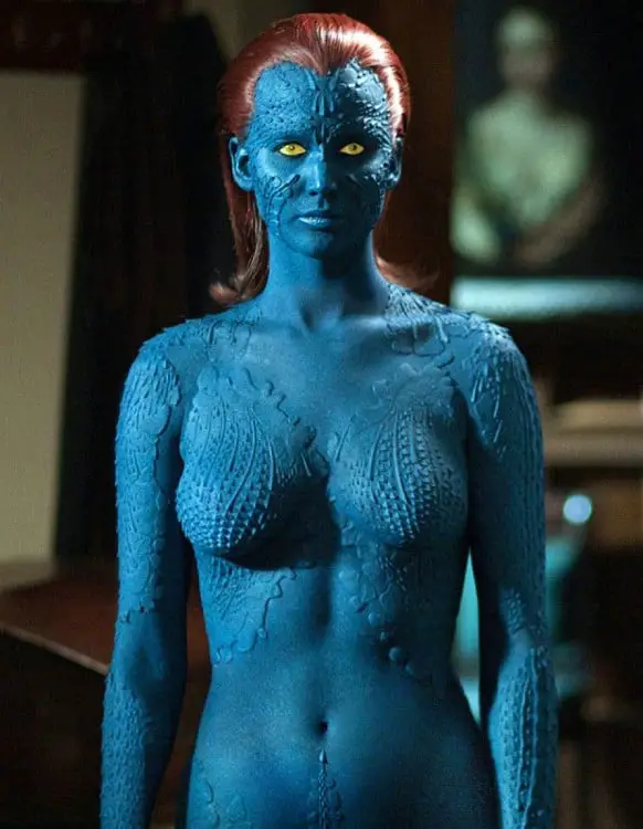 Mystic character from the X-Men movies 