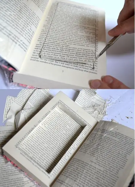 Original Money Stash. Hiding Inside A Book