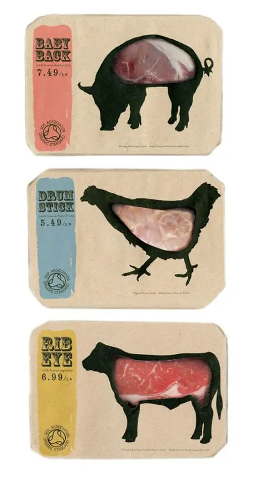 Packaging that lets you see the meat you eat 