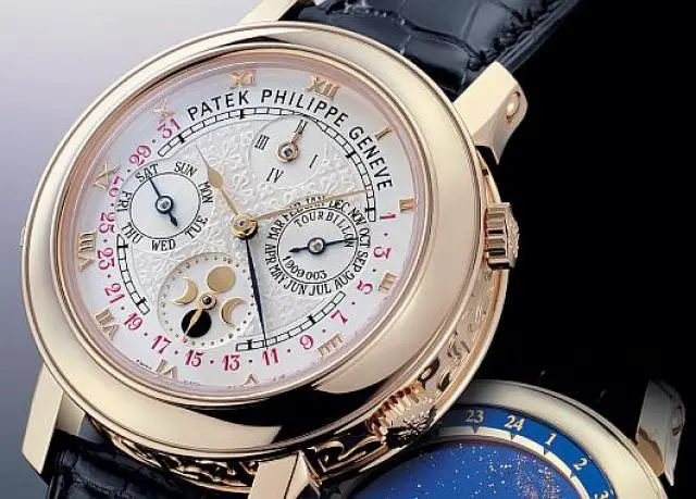 Platinum World Time Watch, Worth $4 Million