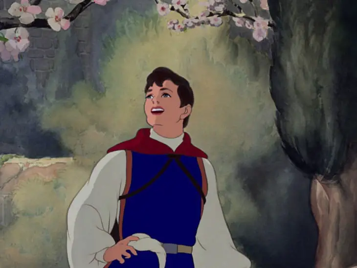 Prince Ferdinand in Snow White without a beard 