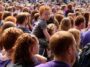 Redhead People Gathered On World Redhead Day In Holland