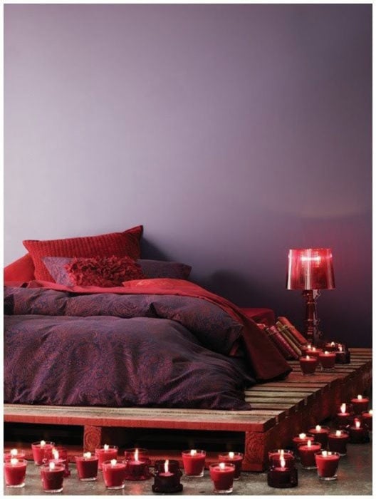 Romantic bed