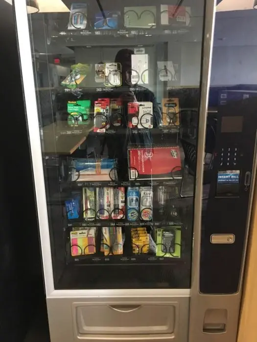 School Supply Vending Machine
