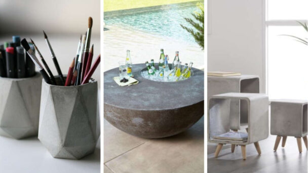 Smart And Stylish Ideas To Decorate Your Home With Cement