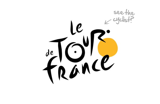 TOUR DE FRANCE logo design meaning