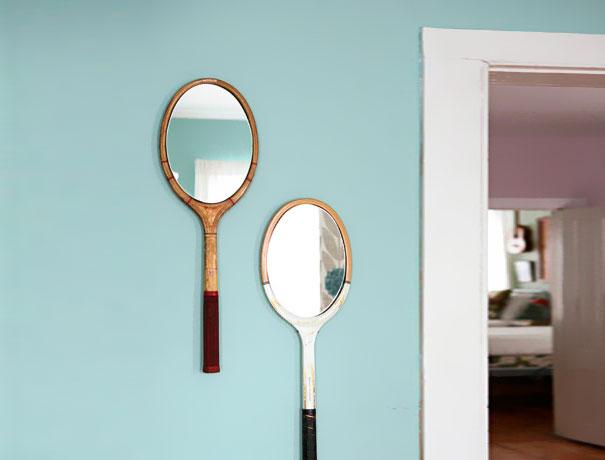 Tennis Racquet Mirrors