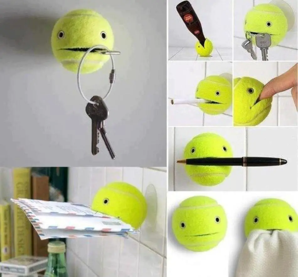 Tennis Ball To Hold Things Up
