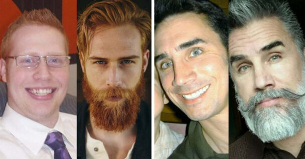 Transformations Of Men Who Grew Beards