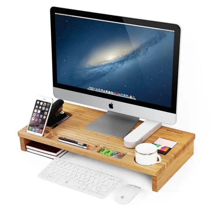 Wooden shelf for your PC