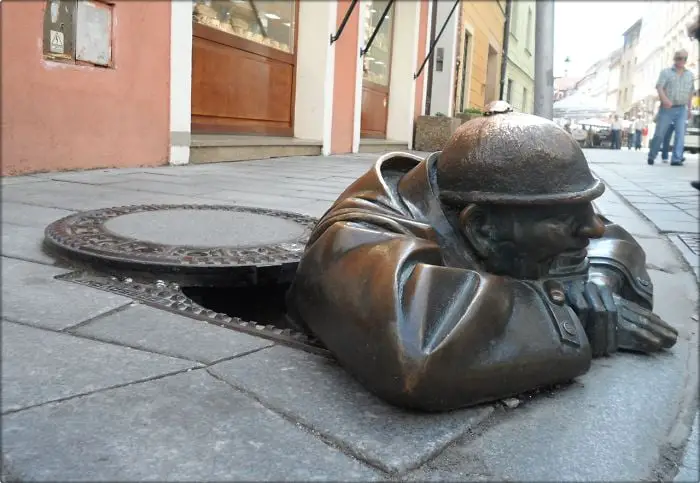 Working Man Sculpture, Slovakia