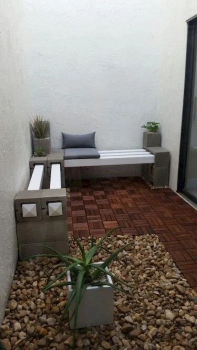 Armchairs And Benches Ideas For Decorating With Cement