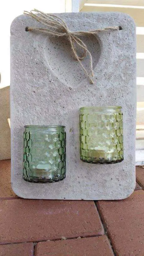 Candle Holder Ideas For Decorating With Cement