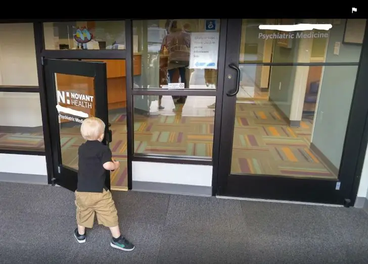 Mini Door For His Young Patients