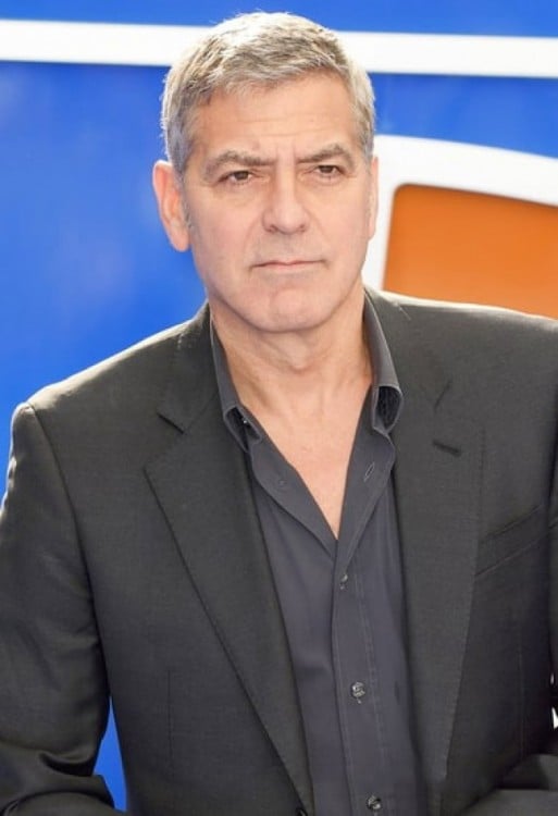 photograph of the famous actor George Clooney