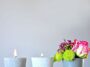 Pots And Candles Ideas For Decorating With Cement