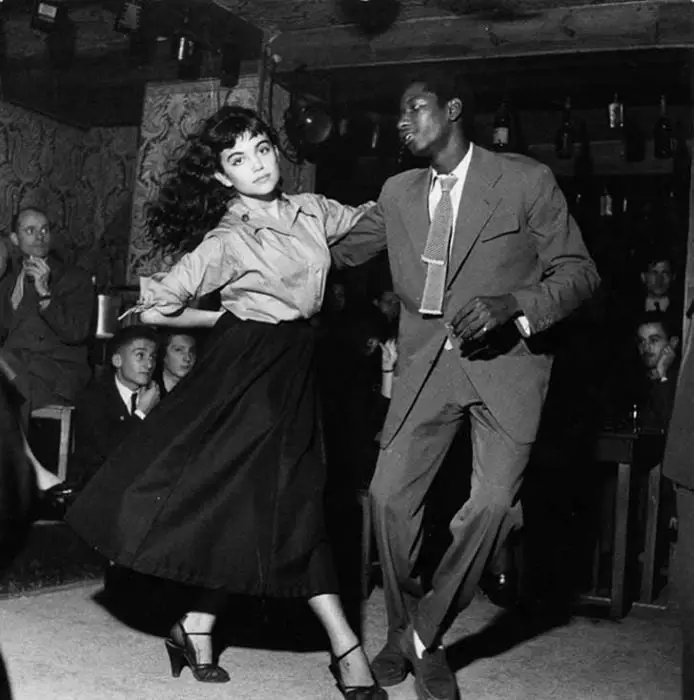 A COUPLE DANCING AROUND 1951