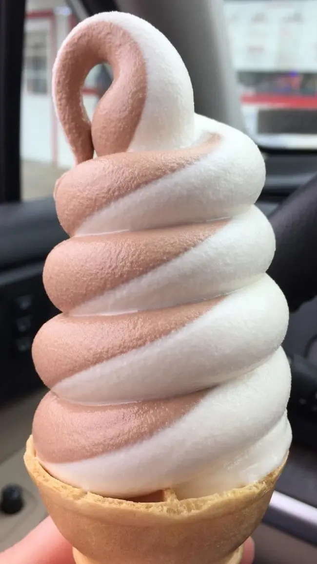 A perfect ice cream