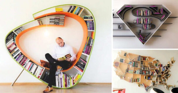 Amazing Bookcases For Book Lover