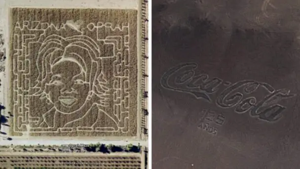 Amazing Images Seen On Google Earth