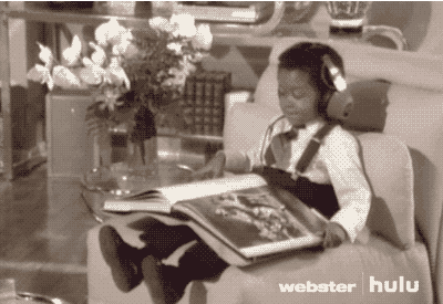 CHILD STUDYING WITH HEARING AIDS