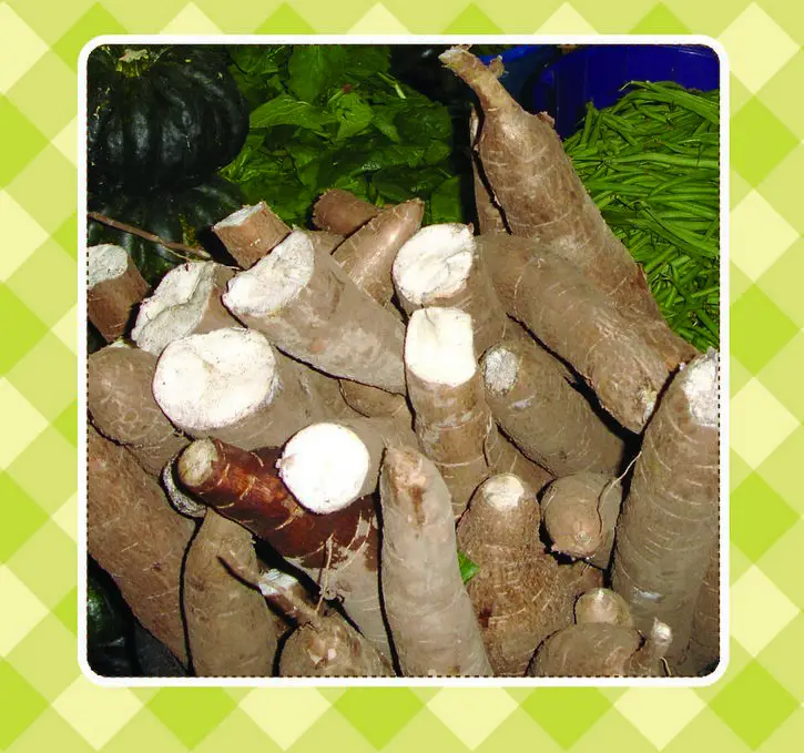 Cassava product on the market