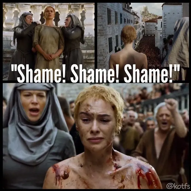 Cersei Walk Shame