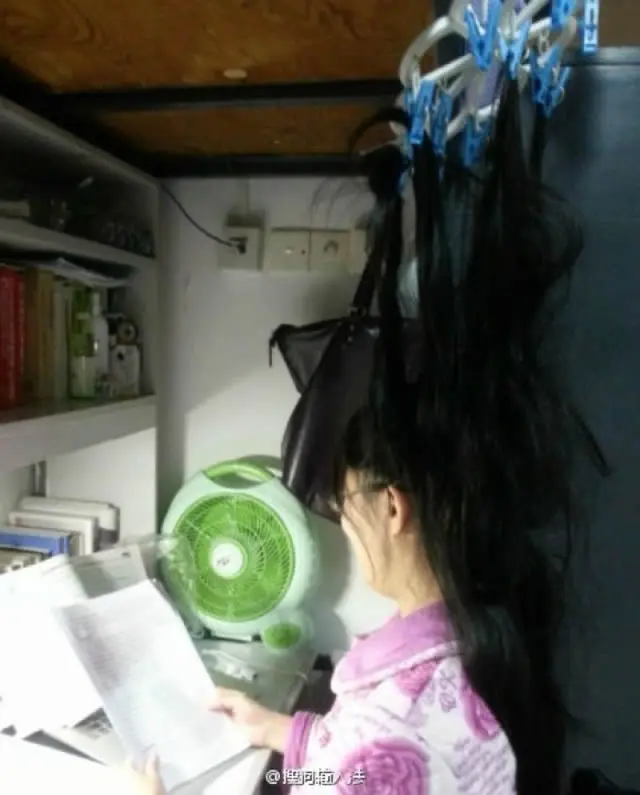 Chinese Students Hung Hair Study (6)