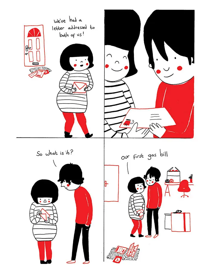 Illustrations Couple Happiness (19)