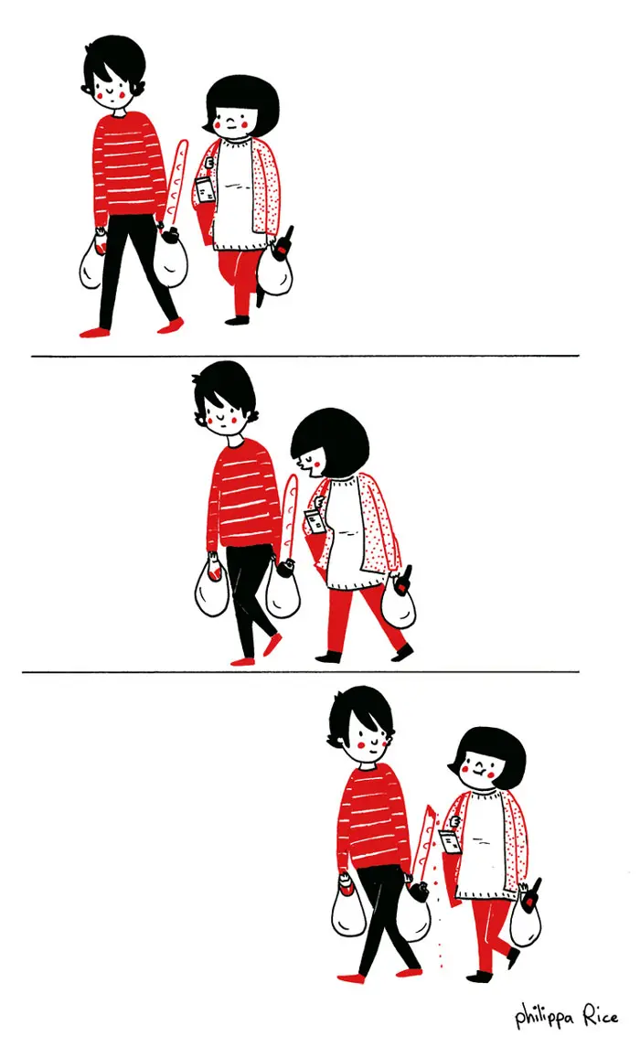 Illustrations Couple Happiness (20)