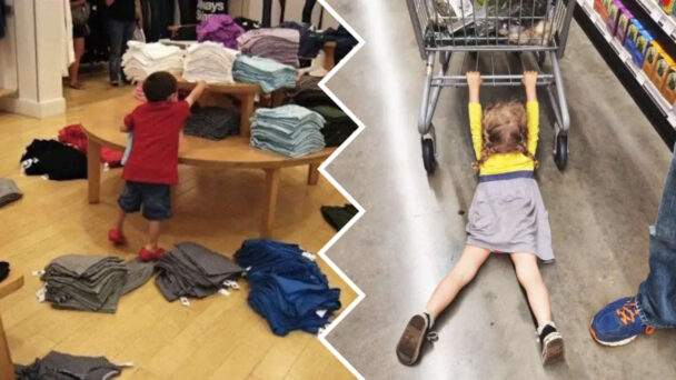 Images That Prove Kids Hate Shopping