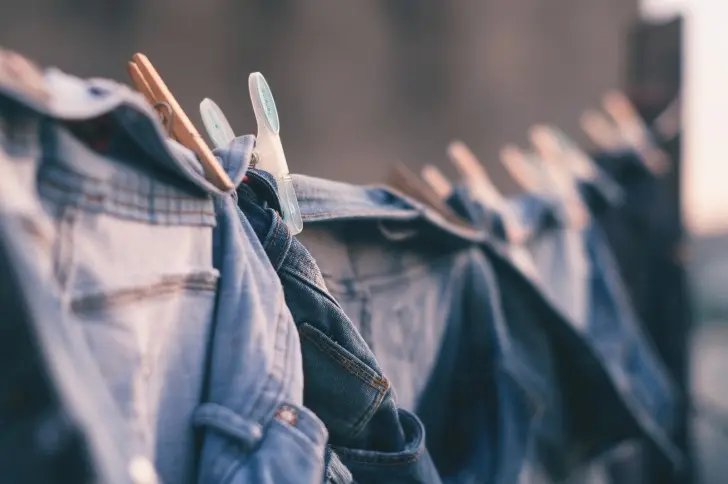 Jeans On The Clothesline