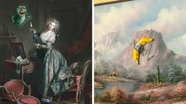 Online Community Paints Over Old Paintings For Fun