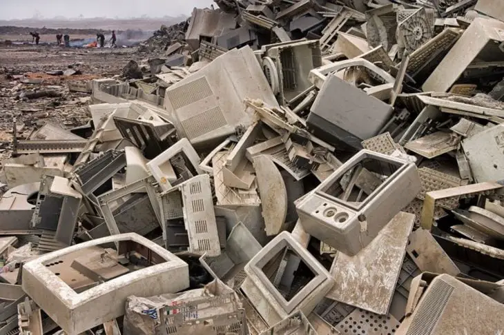 Technological waste ends up in very poor countries