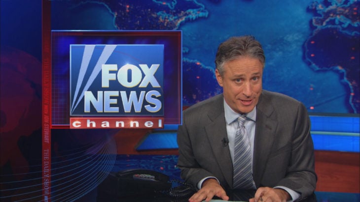 The Daily Show parodies the newscasts