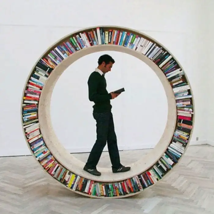 Wheel Bookcase