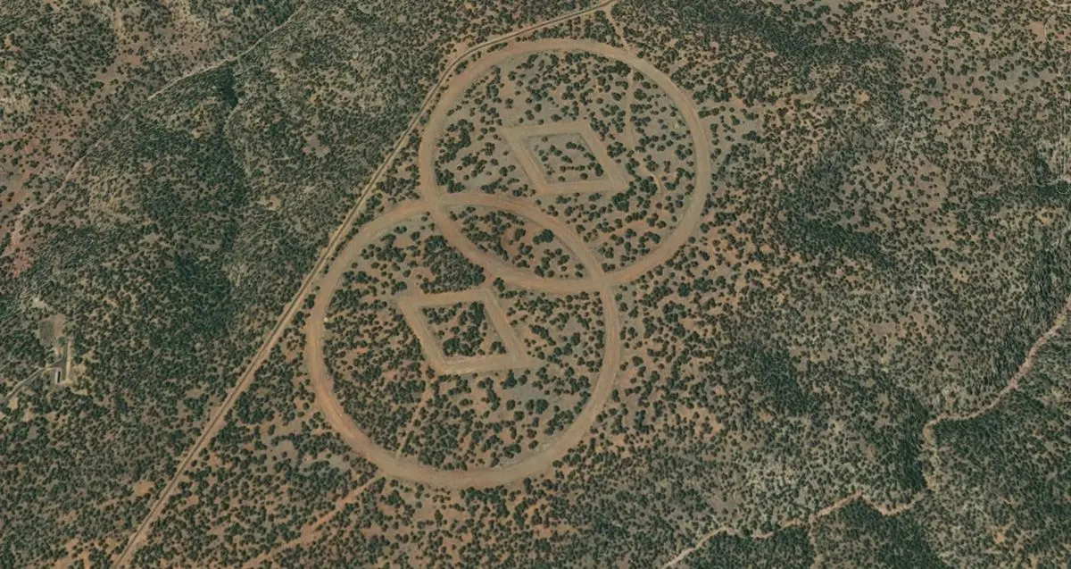 Circles-in-the-wilderness-of-new-mexico