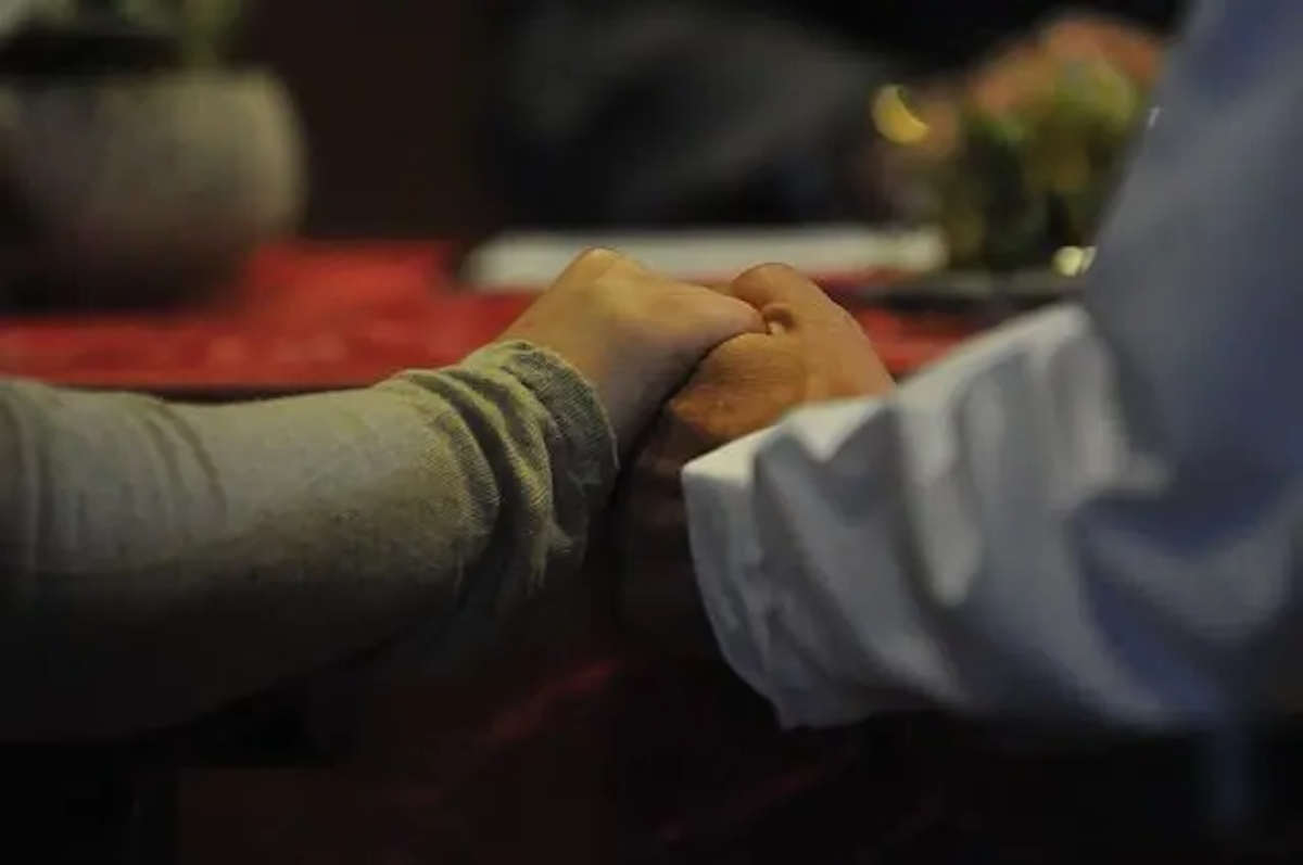 Couple Holding Hands