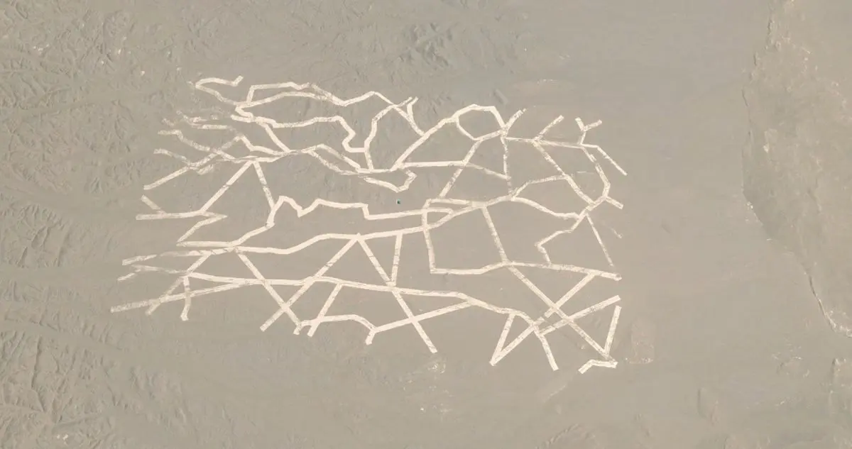 Gobi-Desert-China-Strange-Lines