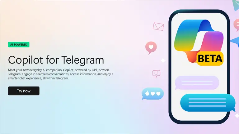 Microsoft Copilot Comes To Telegram With Its Own Bot