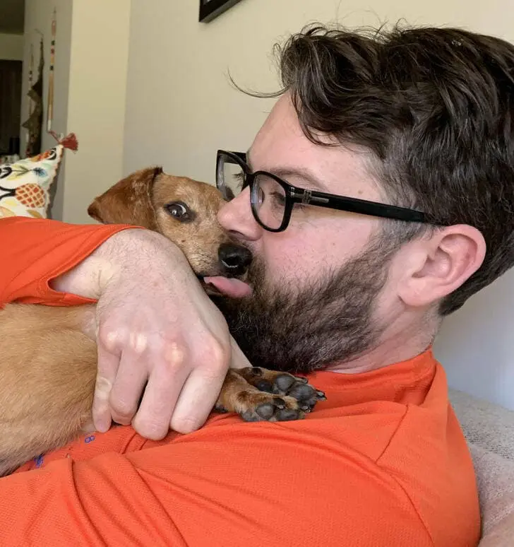 Optical Effect Dog Tongue