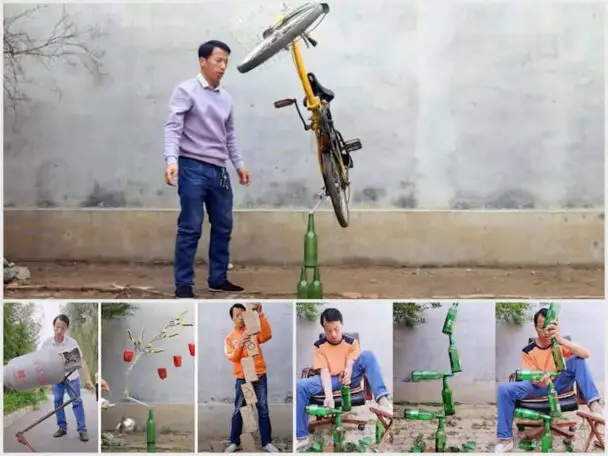 The Man Who Balances Things On The Internet